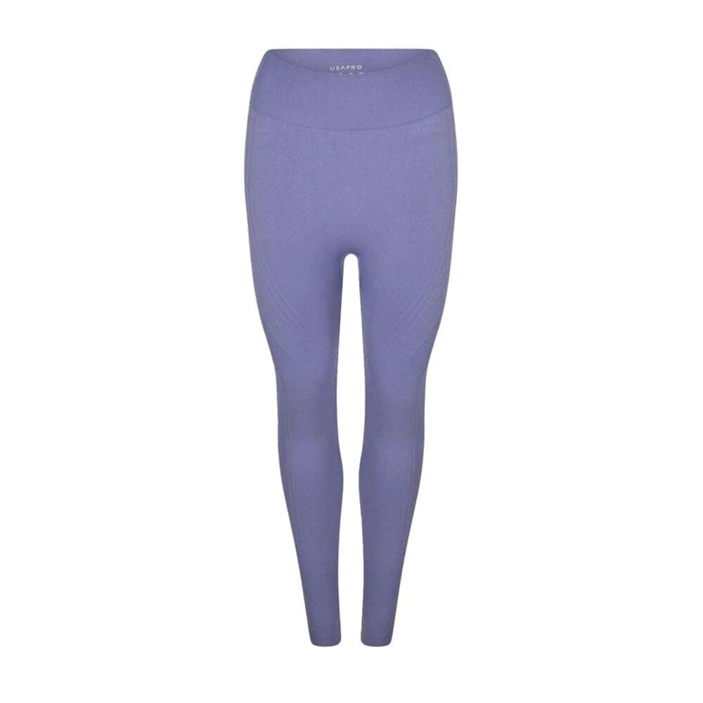 USA Pro Womens/Ladies Seamless High Rise Leggings / Clay